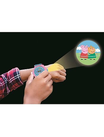 Montre digitale avec projection Peppa Pig
