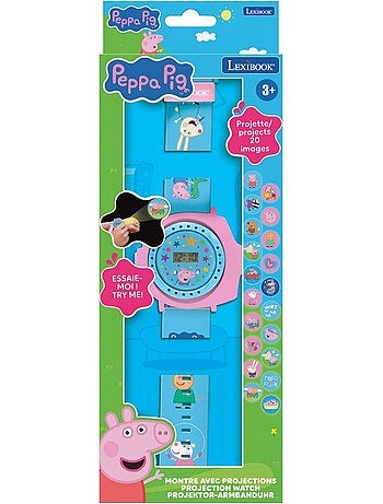 Montre digitale avec projection Peppa Pig