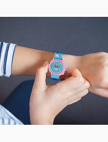 Montre digitale avec projection Peppa Pig