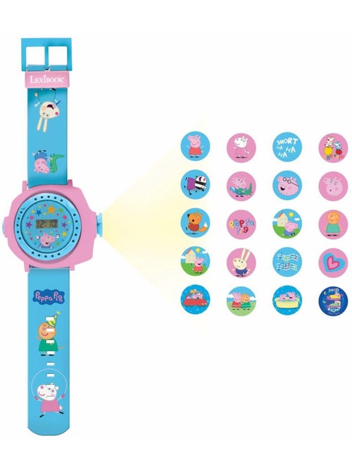 Montre digitale avec projection Peppa Pig - Kiabi Montre digitale avec projection Peppa Pig - Kiabi