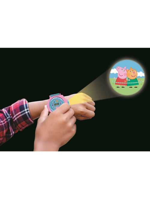 Montre digitale avec projection Peppa Pig - Kiabi Montre digitale avec projection Peppa Pig - Kiabi