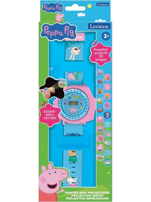 Montre digitale avec projection Peppa Pig - Kiabi Montre digitale avec projection Peppa Pig - Kiabi