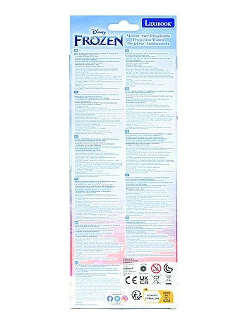 Montre digitale avec projection Reine des Neiges