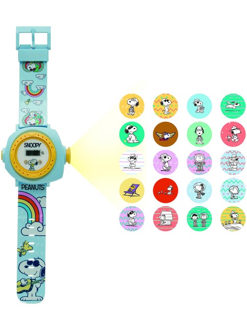 Montre digitale avec projection Snoopy - Kiabi