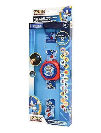 Montre digitale avec projection Sonic