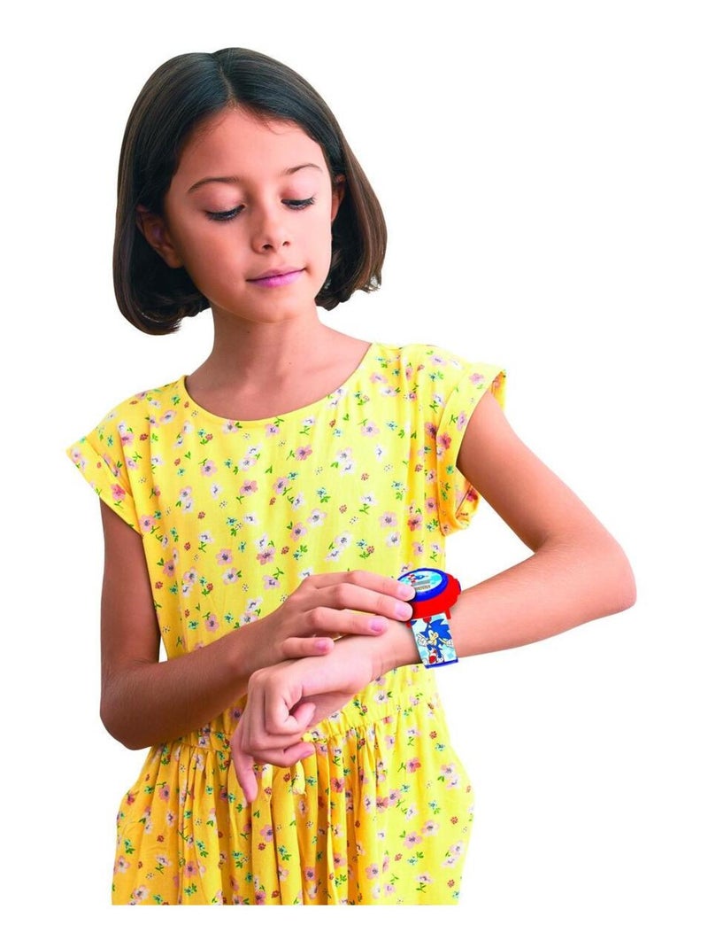 Montre digitale avec projection Sonic Bleu - Kiabi