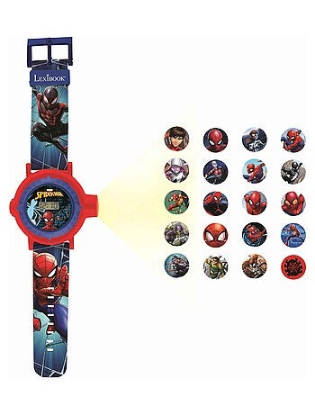 Montre digitale avec projection SpiderMan