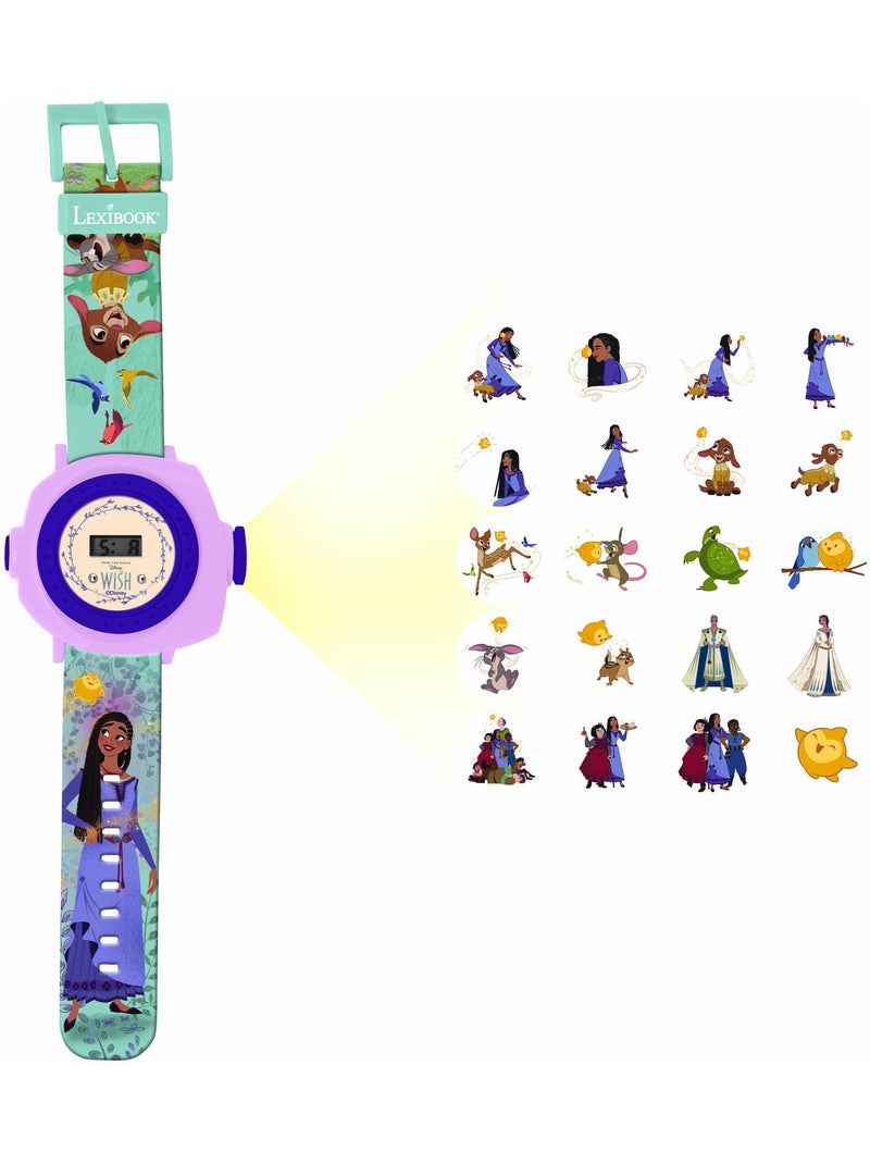 Montre digitale avec projection Wish Violet - Kiabi