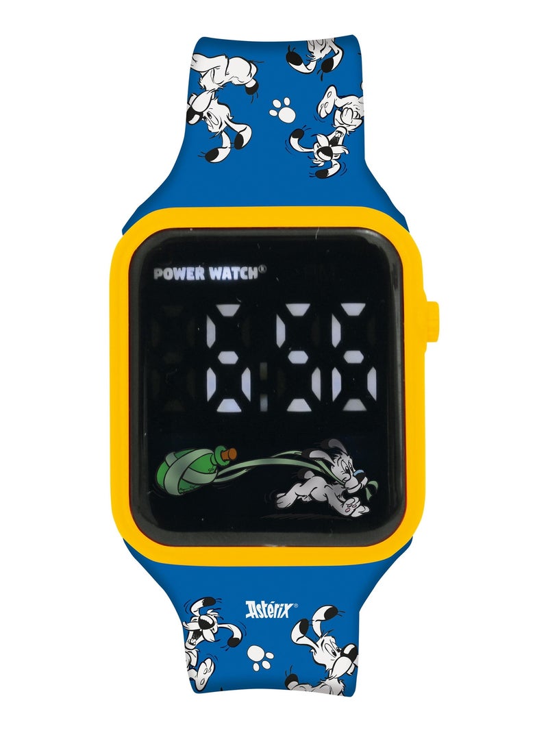 Montre digitale LED Astérix Bleu - Kiabi