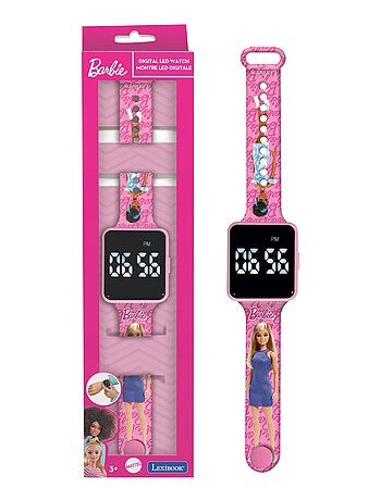 Montre digitale LED Barbie