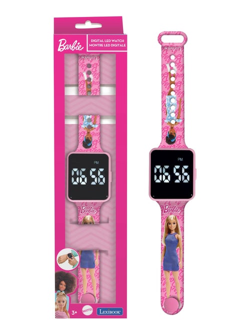 Montre digitale LED Barbie - Kiabi