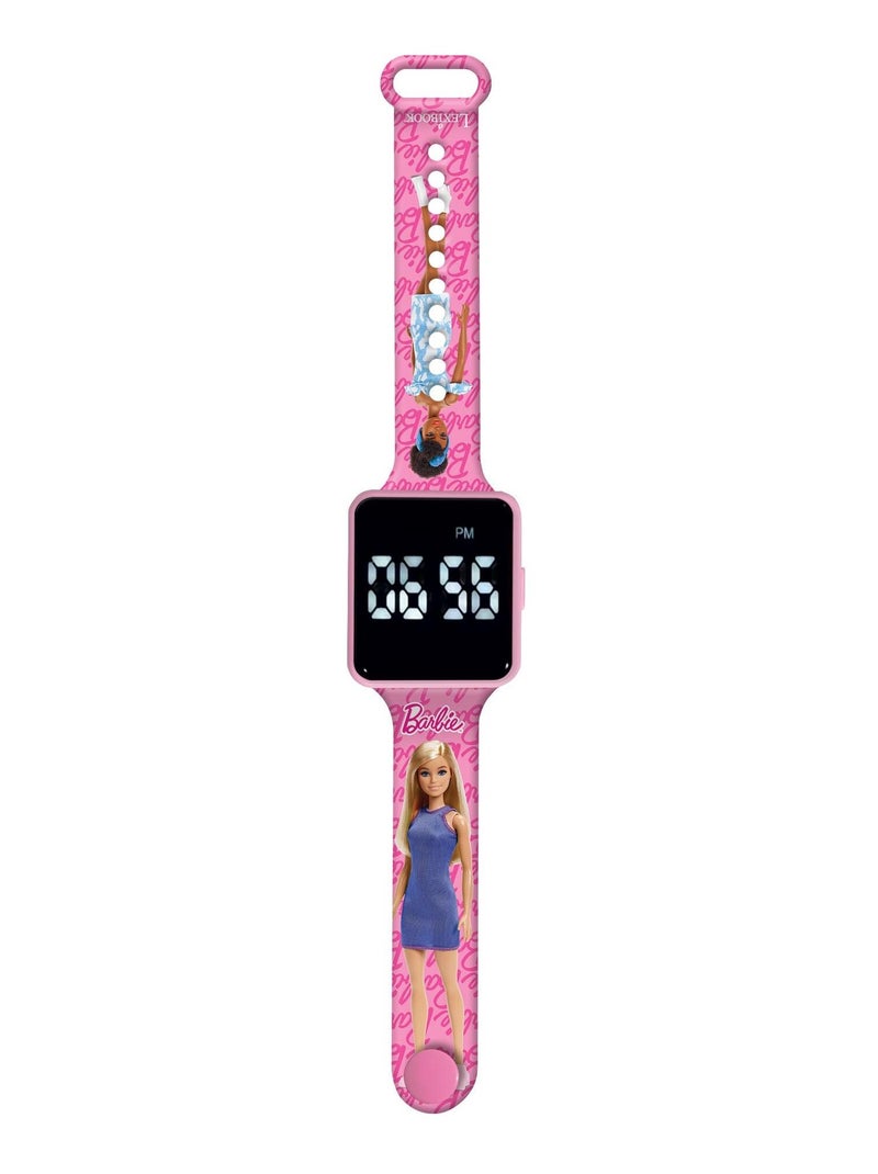 Montre digitale LED Barbie Rose - Kiabi