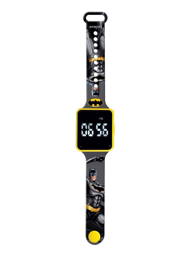 Montre digitale LED Batman Noir - Kiabi