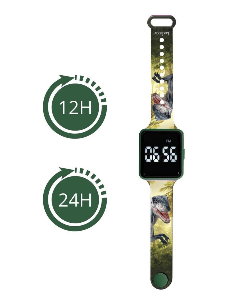 Montre digitale LED Dinosaure Vert - Kiabi