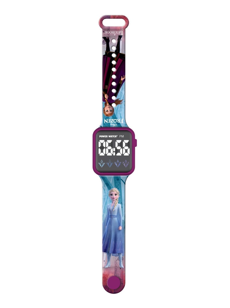 Montre digitale LED Frozen Bleu - Kiabi