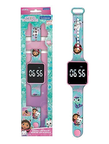 Montre digitale LED Gabby et la maison Magique