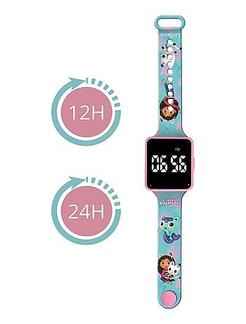 Montre digitale LED Gabby et la maison Magique