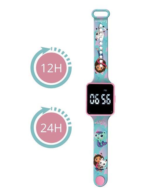 Montre digitale LED Gabby et la maison Magique - Kiabi