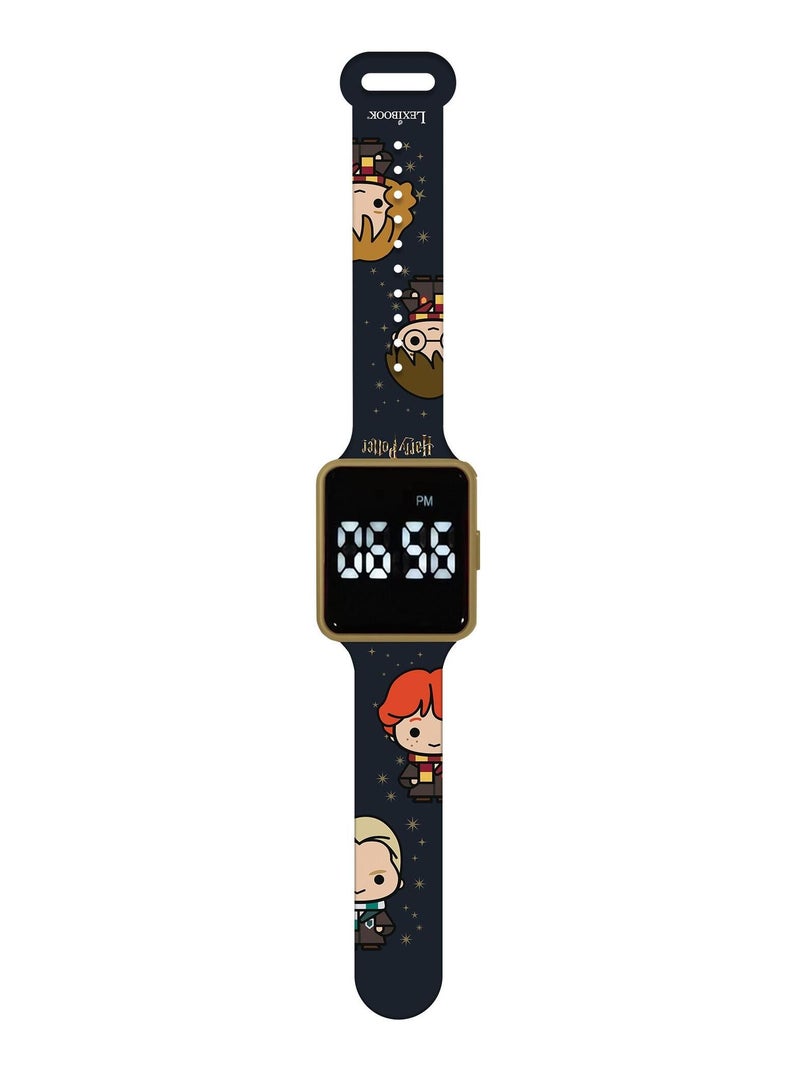 Montre digitale LED Harry Potter Noir - Kiabi