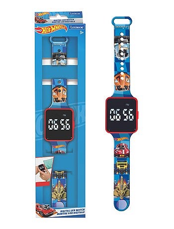 Montre digitale LED Hot Wheels
