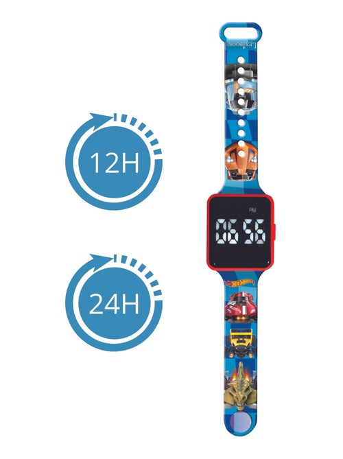 Montre digitale LED Hot Wheels - Kiabi
