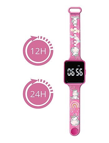 Montre digitale LED Licorne