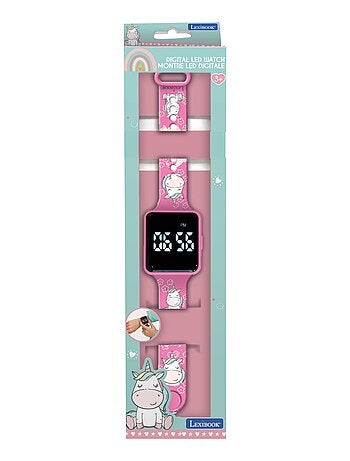 Montre digitale LED Licorne