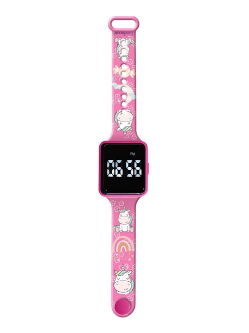 Montre digitale LED Licorne - Kiabi