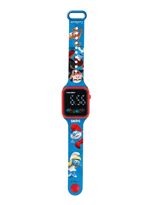 Montre digitale LED Schtroumpfs - Kiabi
