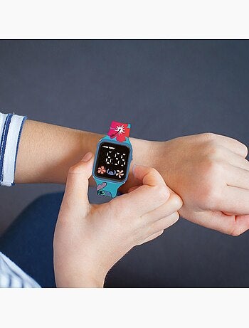 Montre digitale LED Stitch