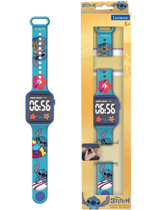 Montre digitale LED Stitch - Kiabi Montre digitale LED Stitch - Kiabi