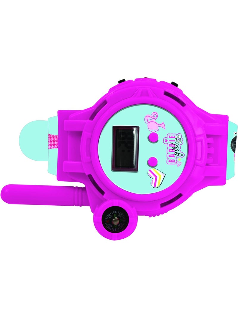 Montre digitale talkie-walkie Barbie port?e 200 m N/A - Kiabi