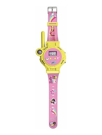 Montre digitale talkie-walkie Barbie portée 200 m