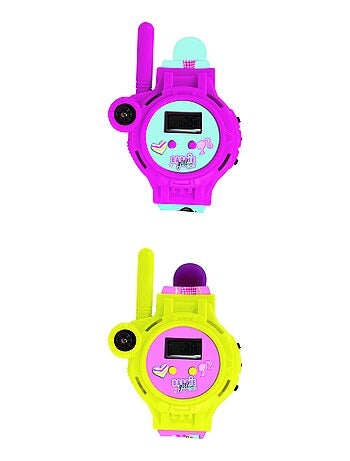 Montre digitale talkie-walkie Barbie portée 200 m