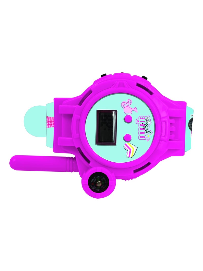 Montre digitale talkie-walkie Barbie portée 200 m N/A - Kiabi