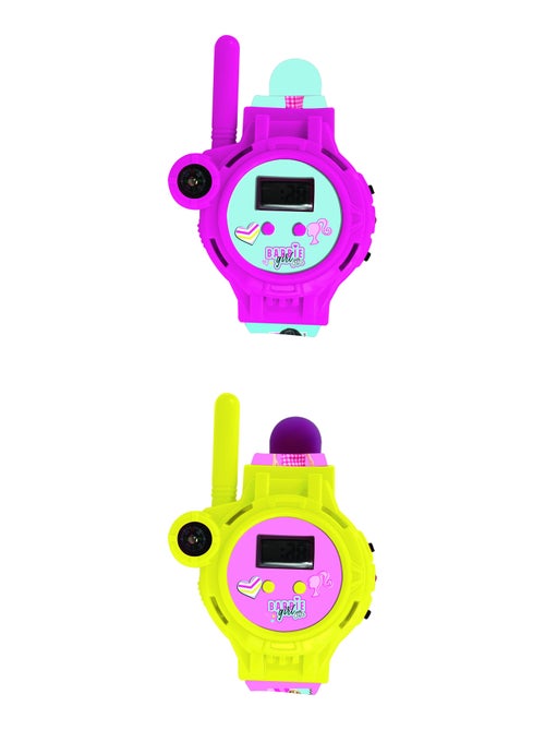 Montre digitale talkie-walkie Barbie portée 200 m - Kiabi