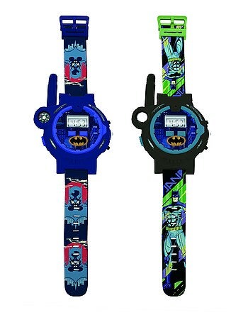 Montre digitale talkie-walkie Batman portée 200 m