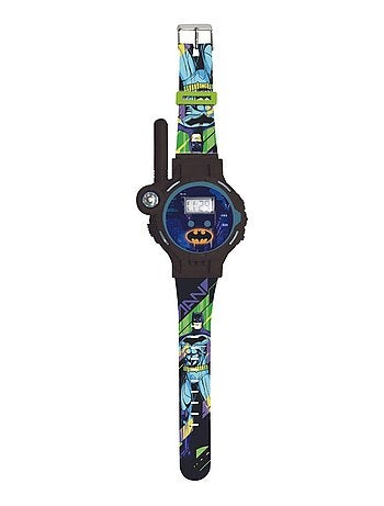 Montre digitale talkie-walkie Batman portée 200 m