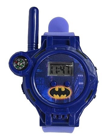 Montre digitale talkie-walkie Batman portée 200 m
