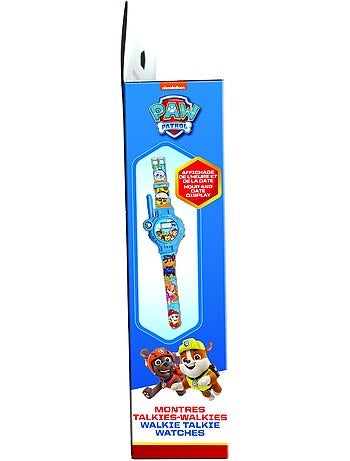 Montre digitale talkie-walkie Pat Patrouille port?e 200 m