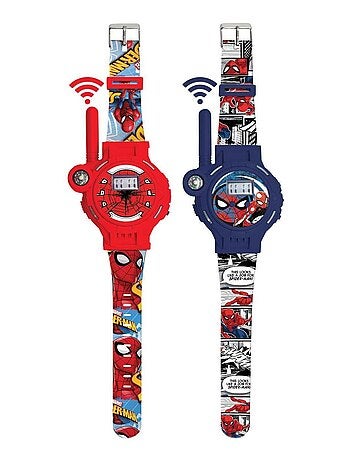 Montre digitale talkie-walkie Spider-Man portée 200 m