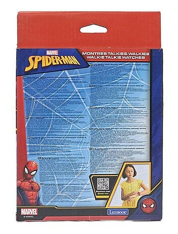 Montre digitale talkie-walkie Spider-Man portée 200 m