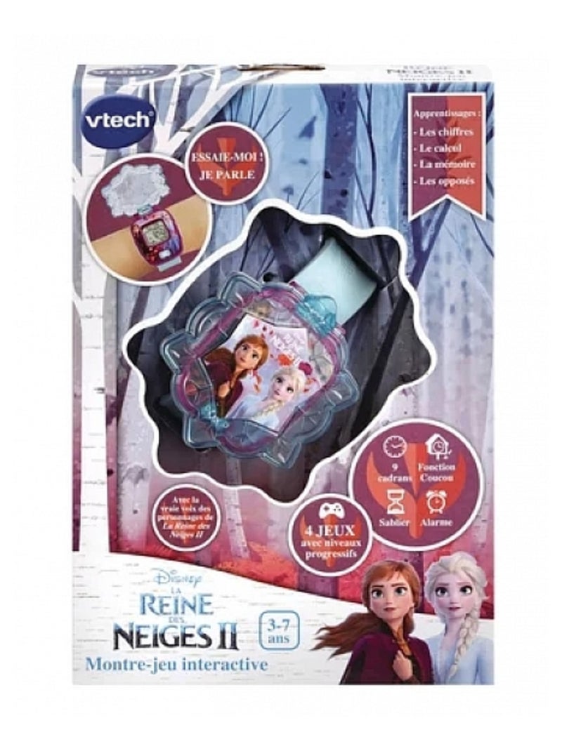 Montre Interactive D'elsa Reine Des Neiges 2 - Vtech Multicolore - Kiabi