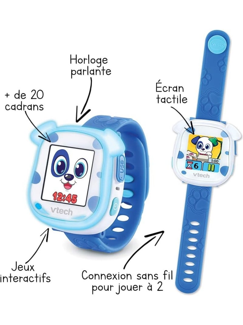 Montre Interactive Kidiwatch Chien Bleu - Vtech Multicolore - Kiabi