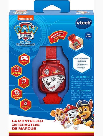 Montre Interactive Marcus Pat'patrouille - Vtech