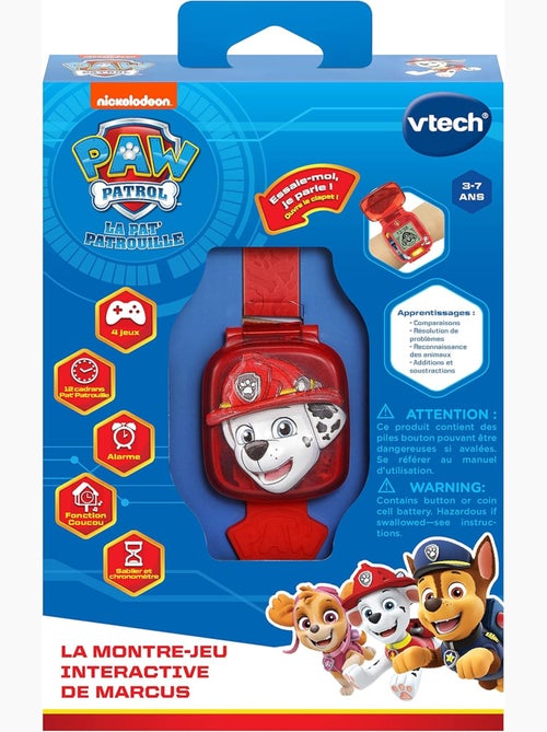 Montre Interactive Marcus Pat'patrouille - Vtech - Kiabi