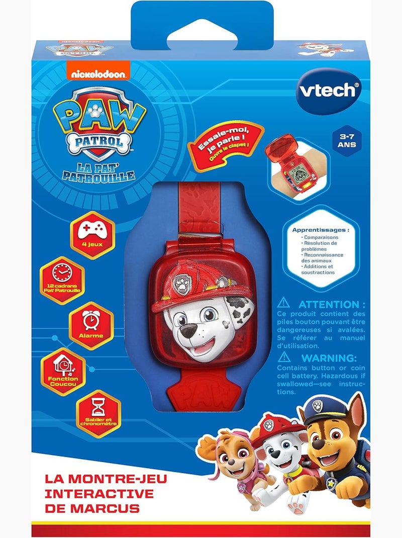 Montre Interactive Marcus Pat'patrouille - Vtech Multicolore - Kiabi