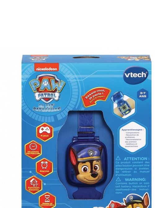 Montre-jeu Interactive De Chase Pat'patrouille - Vtech - Kiabi