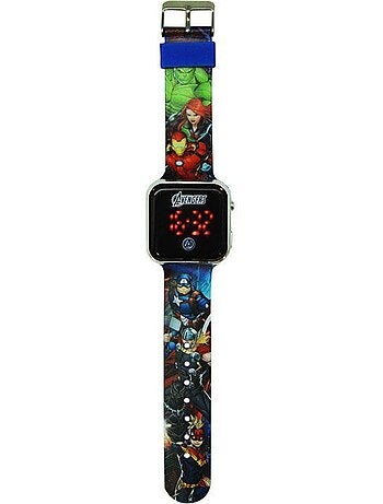 Montre led avengers avec fonctions heure et date