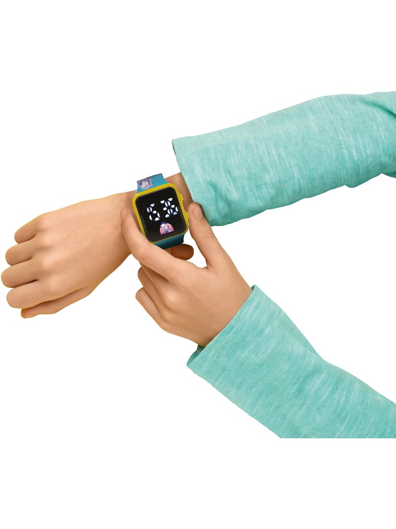 Montre LED Connectée Snoopy Bleu - Kiabi